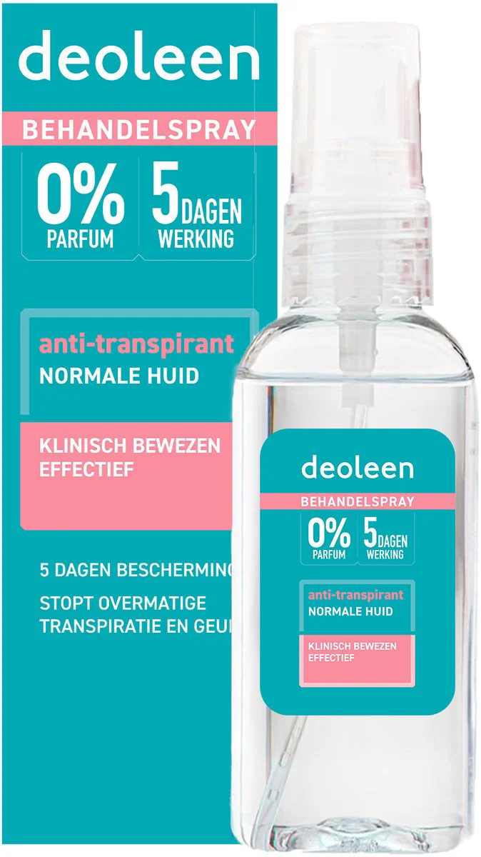 Deoleen Behandelspray 5 Dagen Werking Anti-Transpirant 30ML