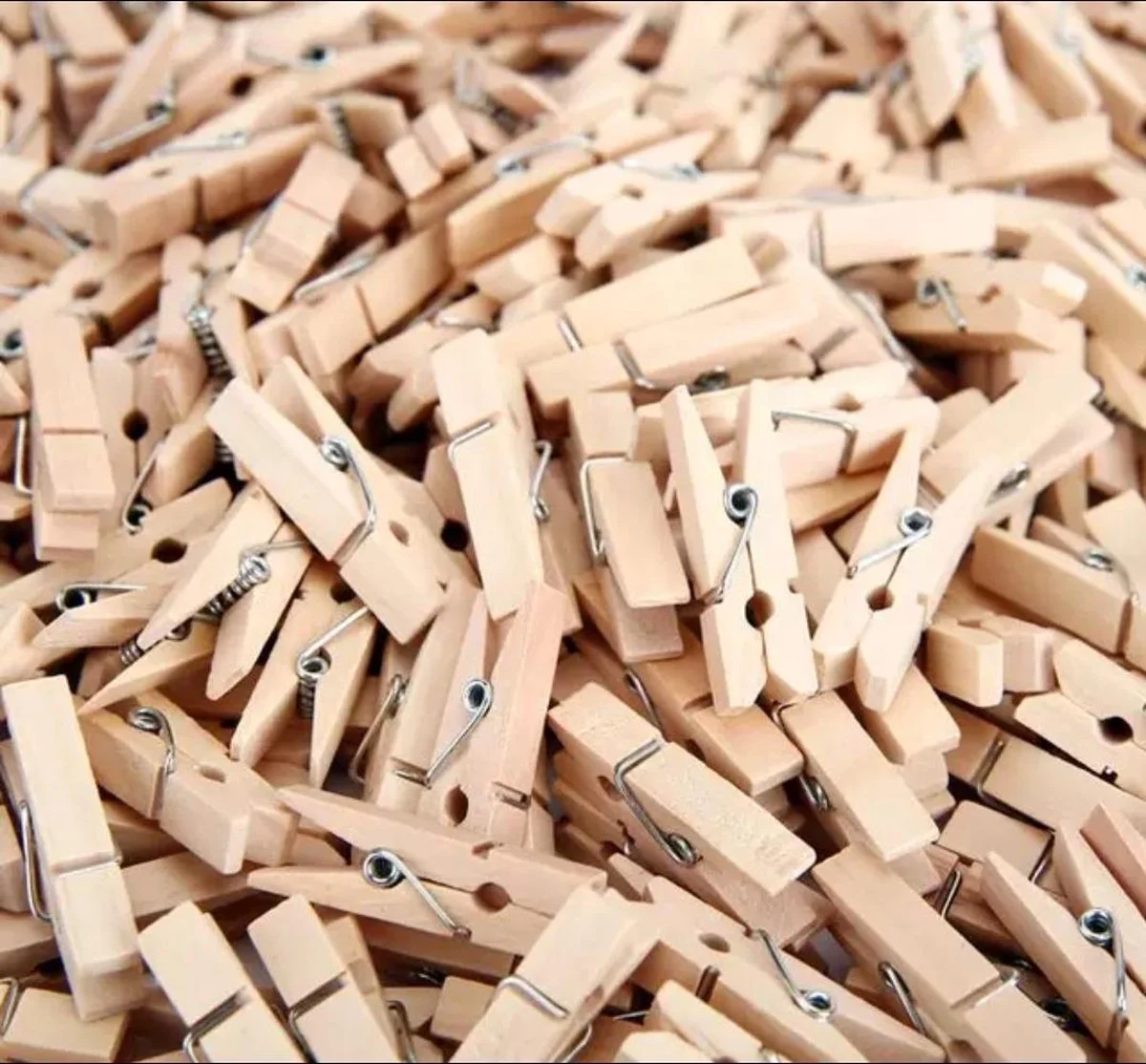 Mini Wasknijpers - Hout - 2,5 cm - 200 stuks