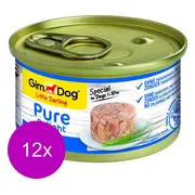 12x GimDog Little Darling Pure Delight Tonijn 85 gr