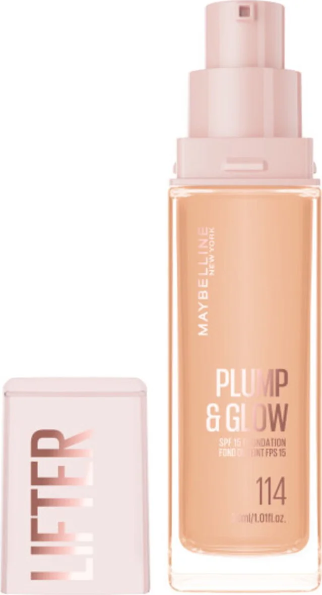 Maybelline Lifter Plump & Glow Foundation 114 30 ml