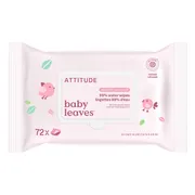 Attitude Baby Leaves 99% Waterwipes 72 stuks