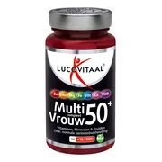 Lucovitaal Multi Vrouw Compleet 50+ met Ginkgo Biloba 40 tabletten