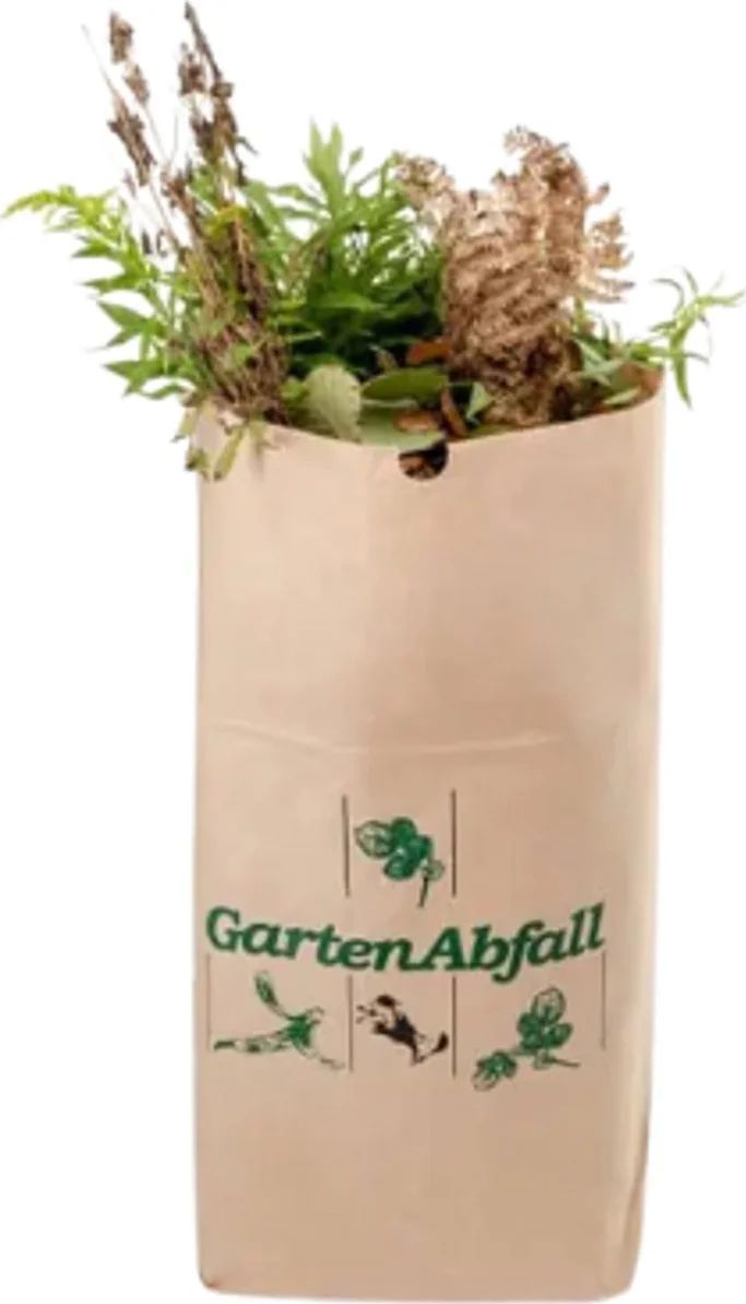 Biomat Papieren Compost Afvalzakken 80LT 25ST