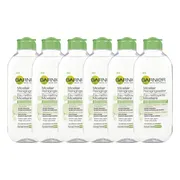 6x Garnier SkinActive Micellair Reinigingswater voor Gemengde Huid 400 ml