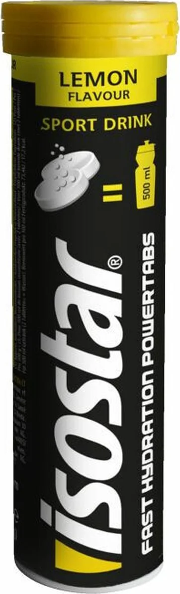 Isostar Fast Hydration Powertabs Lemon 10 tabletten