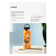 Cricut Waterbestendige Stickerset Transparant A4 (6 vellen)