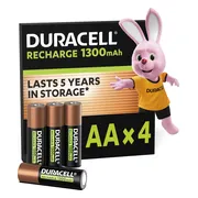 Duracell Oplaadbare Batterijen Plus AA 4 stuks