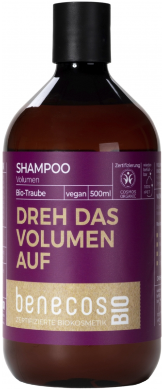 Benecos Grape Volume Shampoo 500ML