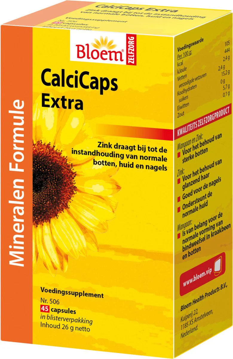 Bloem CalciCaps Forte Capsules 45CP