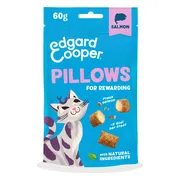 8x Edgard & Cooper Adult Pillows Kattensnack Zalm 60 gr