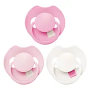 Difrax Lovi Prime Pink Fopspenen 0-6M 3ST