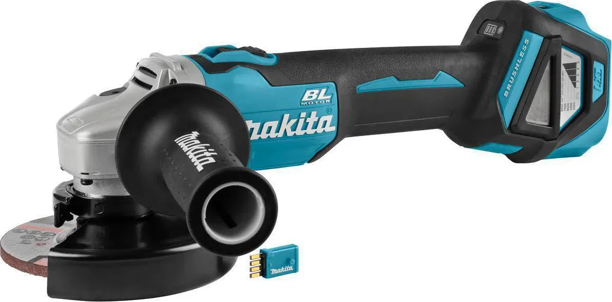 Makita DGA512ZJU Accu Haakse Slijper 125mm AWS 18V Basic Body in Mbox