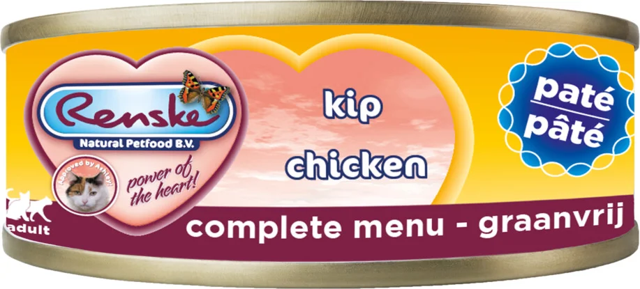 Renske Paté Kattenvoer Nat Kip 70 gr