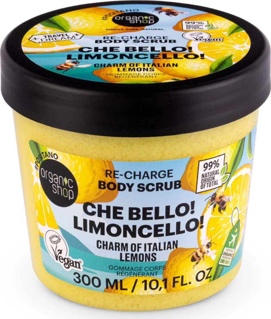 Organic Shop Body Scrub Che Bello Limoncello 300ML