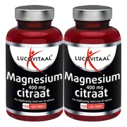 2x Lucovitaal Magnesium Citraat 400mg 150 tabletten