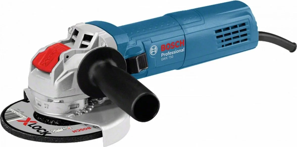 Bosch Professional GWX 750-125 Haakse Slijper X-Lock 750W - 06017C9100