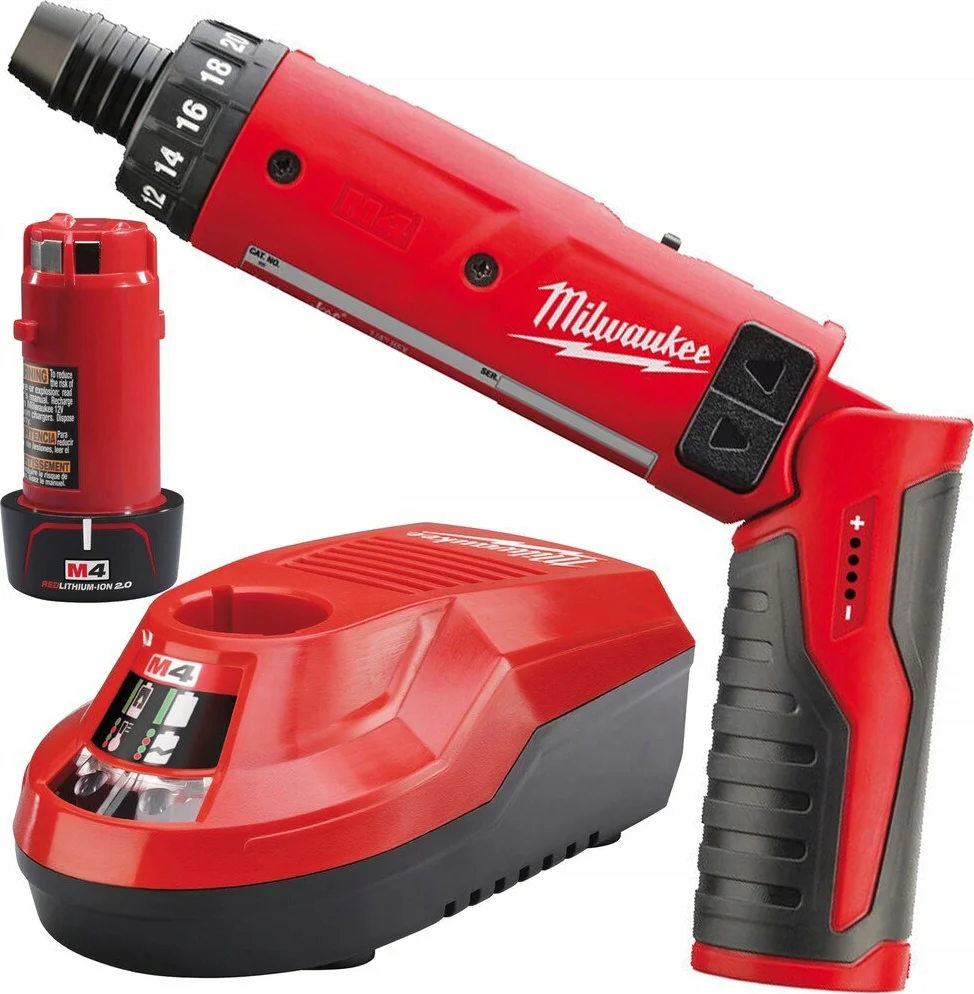 Milwaukee M4 D-202B Compacte Accu Schroevendraaier 4V 2.0Ah Li-Ion - 4933440475
