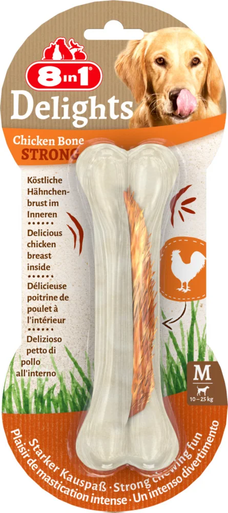 8in1 Delights Bones Strong Kip M