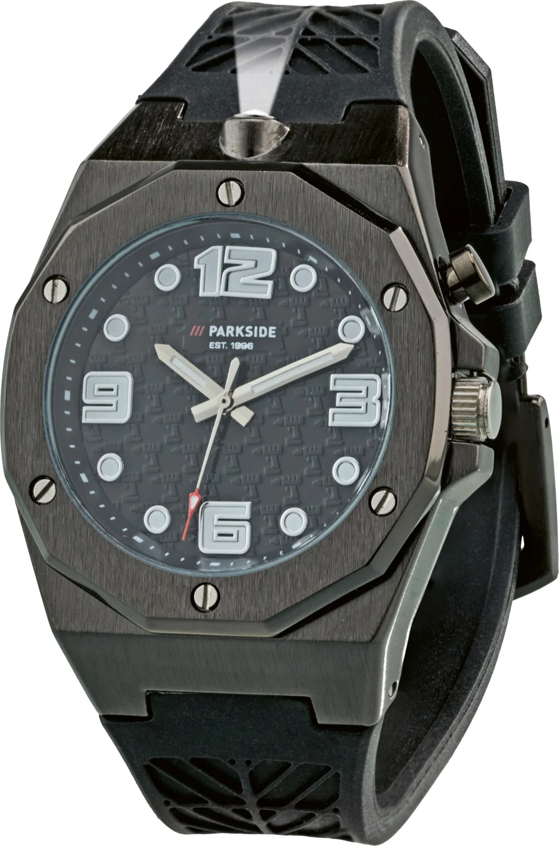 PARKSIDE Horloge met licht, Fan Edition, 40 mm (Zwart)