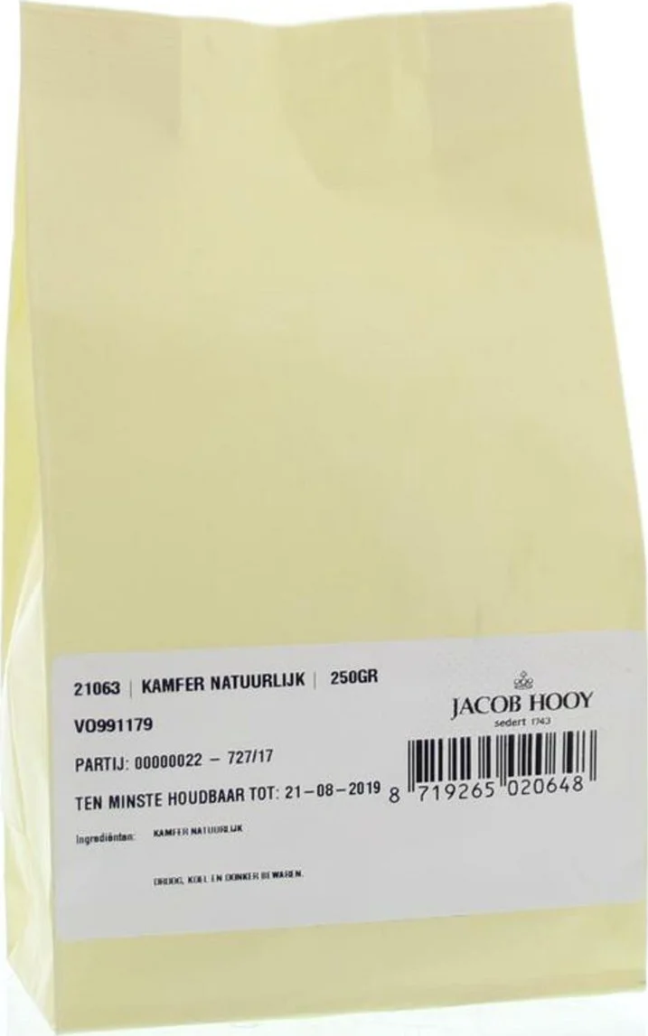 Jacob Hooy Kamfer 250GR