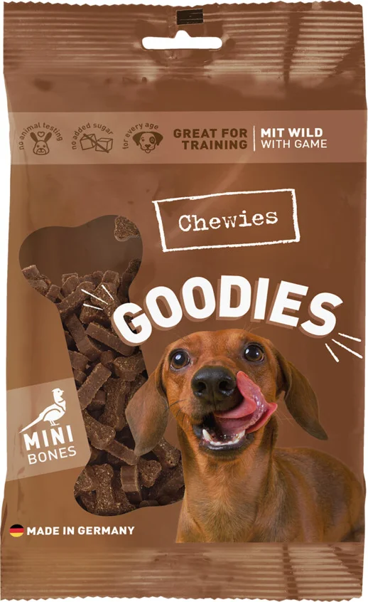 Chewies Goodies Hondensnacks Mini Wild 125 gr