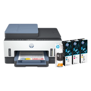 HP Smart Tank 7605 + 1 set extra inkt