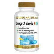 2x Golden Naturals Omega 3 Visolie KIDS 60 gummies