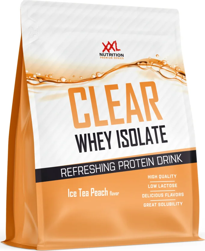 2x XXL Nutrition Clear Whey Isolate Ice Tea Peach 1000 gr