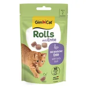 GimCat Rolls Kattensnack Eend 40 gr