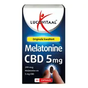 Lucovitaal Melatonine CBD 5mg 30 tabletten