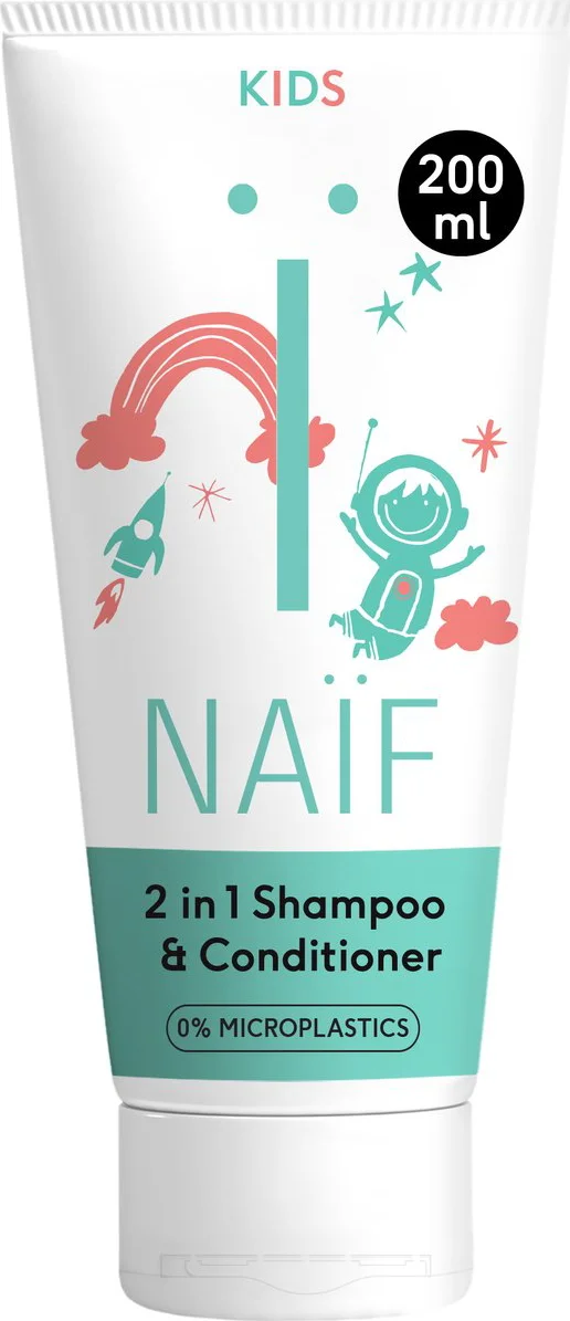 Naif Kids 2 in 1 Shampoo & Conditioner 200 ml