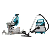 Makita DLX2380UX1 Accu Combiset DLS211 & DVC157 AWS 2x18V Basic Body