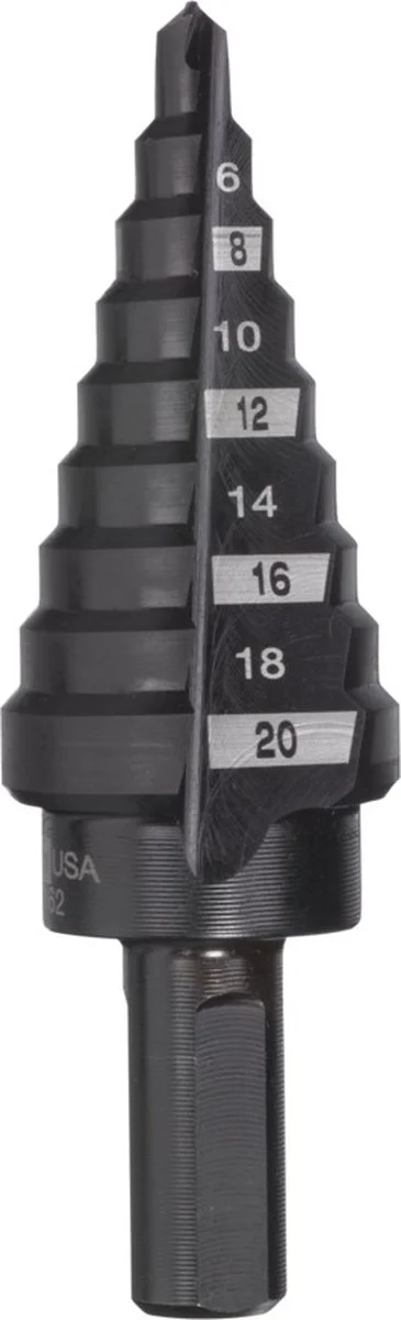 Milwaukee Stappenboren 4-20 mm, 2 mm stappen - 1 st - 48899320