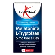Lucovitaal Melatonine L-Tryptofaan 5mg Tabletten 30TB