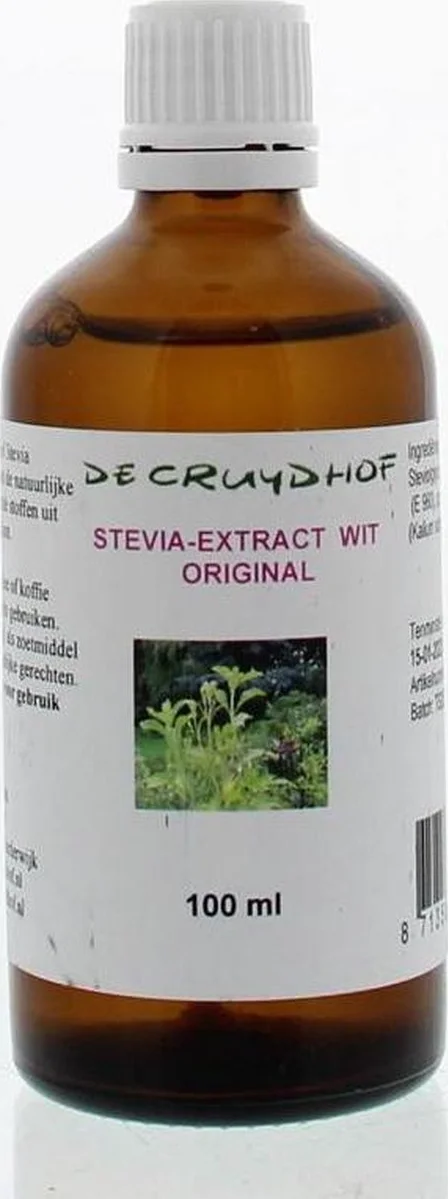 Cruydhof Stevia Extract Wit Original 100ml