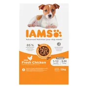 IAMS Hondenvoer Droog Puppy Small/Medium Kip 12 kg