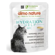 Almo Nature HFC Hydration Help Kattenvoer Sardinebouillon met Sardines 50 gr