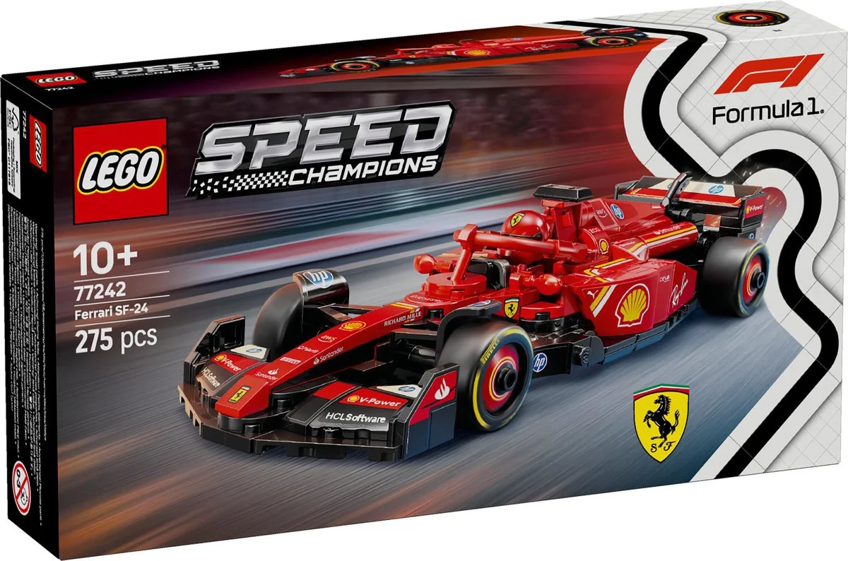 LEGO Speed Champions Ferrari SF-24 F1 racewagen 77242