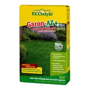 ECOstyle Gazon AZ+ - Organische Gazonmest – Voor Diepgroen en Sterk Gazon – Geeft tot 120 dagen Voeding – Werkt tegen Mos - 30 M² - 2 KG