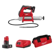 Milwaukee M12 GG-401B Accu vetspuit 12V 4.0Ah in tas - 4933441675