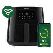 Philips Essential Connected 5000 Series - HD9280/70 - 6,2 liter (XL) - Rapid Air-technologie - 7 ingestelde programma's - Quickclean