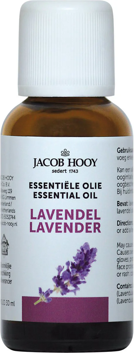 Jacob Hooy Essentiële Olie Lavendel 30ML