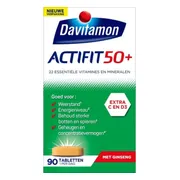 4x Davitamon Actifit 50+ 90 tabletten