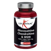 3x Lucovitaal Glucosamine Chondroïtine & MSM 100 tabletten