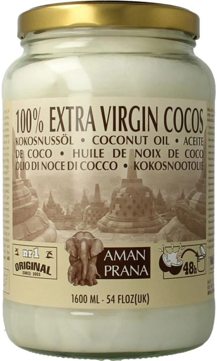 Aman Prana Kokosnoot Olie 1600ML