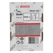Bosch Professional PRO BN18 Bradnagels 19 mm | 18Ga | Gegalvaniseerd | 2,0 x 1,0 mm | 5000 stuks - 2608200512