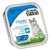 Yarrah Bio Kattenvoer Chunks Vis 100 gr