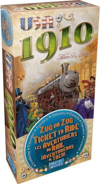 Ticket to Ride - USA 1910 Expansion - Multilingual