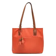 Berba | Chamonix | Shopper | Schoudertas | Dames | Oranje | Leer
