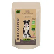 15x BF Petfood Biofood Organic Kalkoen Menu 150 gr